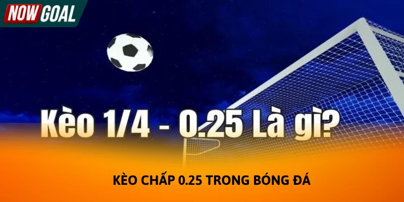 Kèo chấp 0.25 được nhiều người chơi lựa chọn
